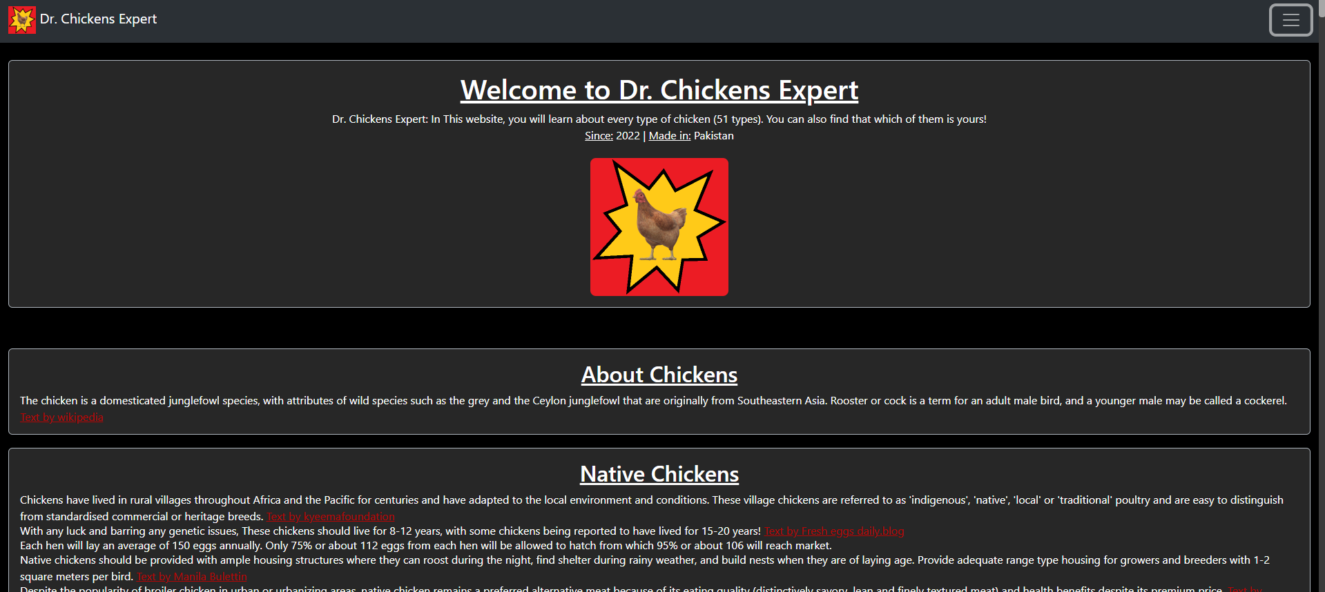 Dr Chicken Expert new