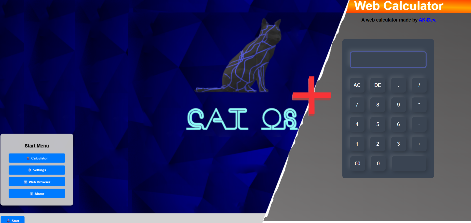 CatOS and Web Calc